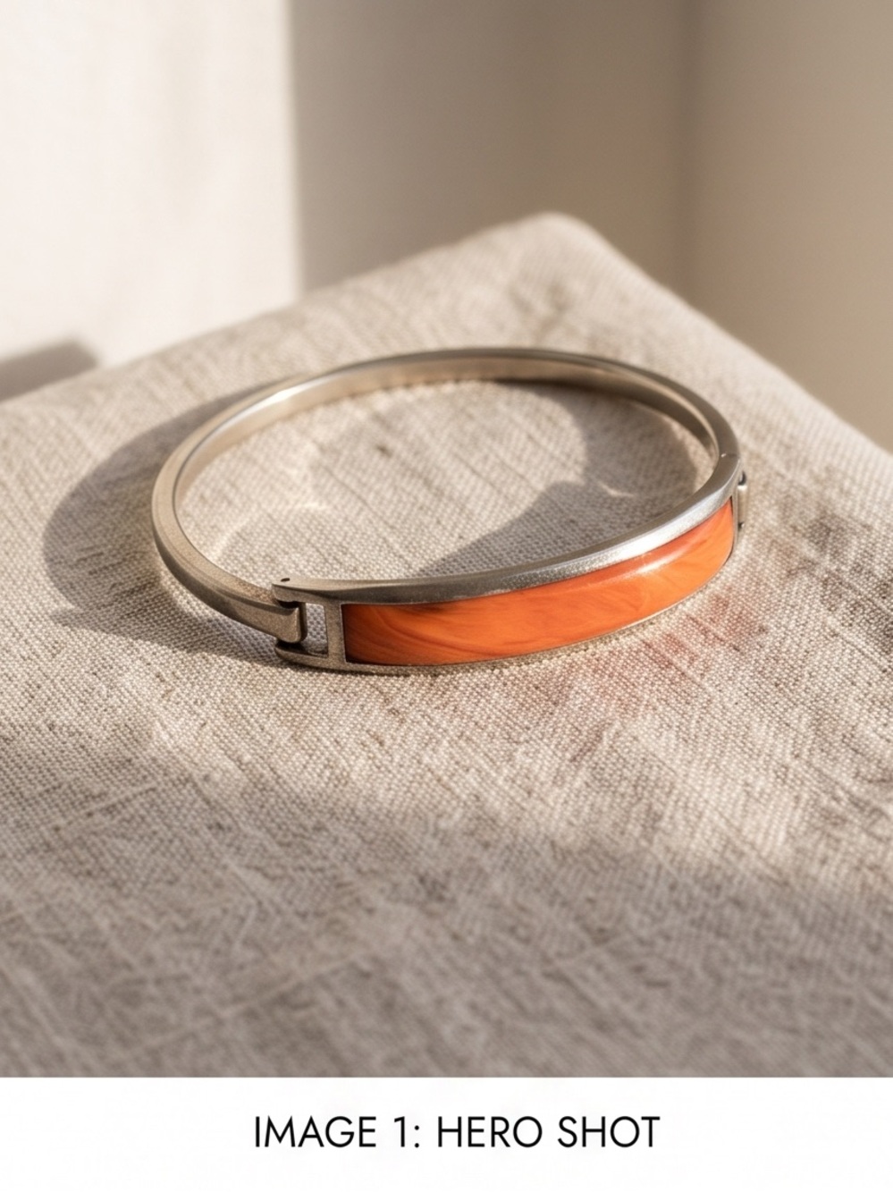 Alpaca .925 Sterling Silver Mexico Spiny Oyster Cuff Bracelet Vintage